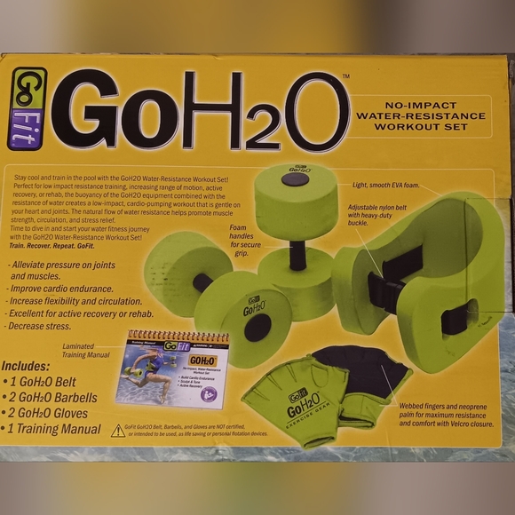 GoFit GoH20 Water-Resistance Workout Set - Picture 5 of 6